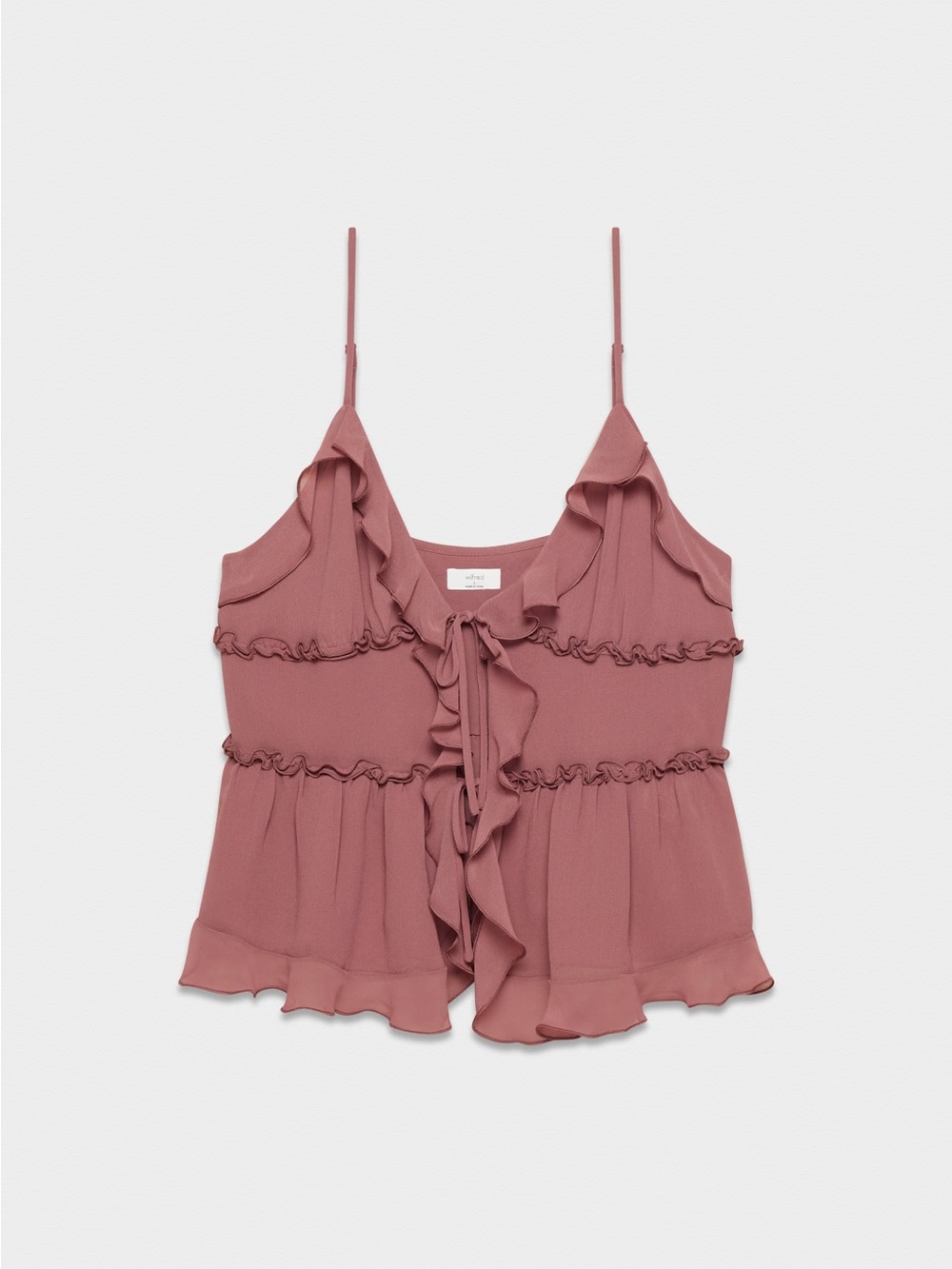 Aritzia - Wilfred Amore Camisole in Opera Rose Size Medium